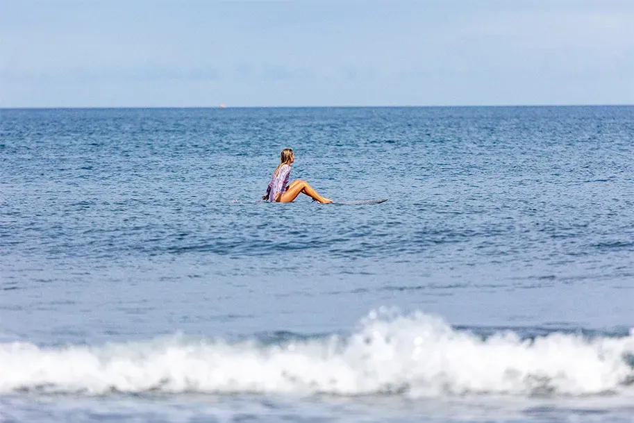 Surfing at Black Sand Box, São Miguel